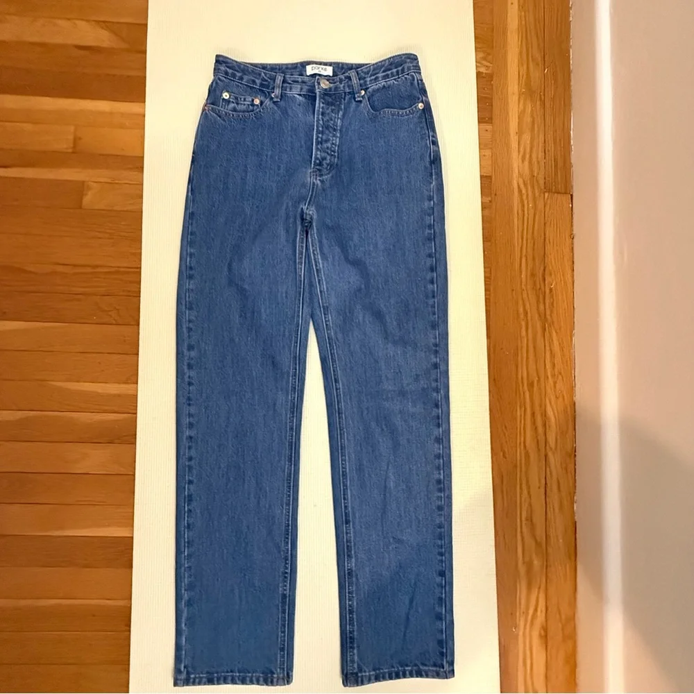 Parke  Straight Leg / High Rise -Medium Wash  Denim Jean Current NWOT SIZE 28